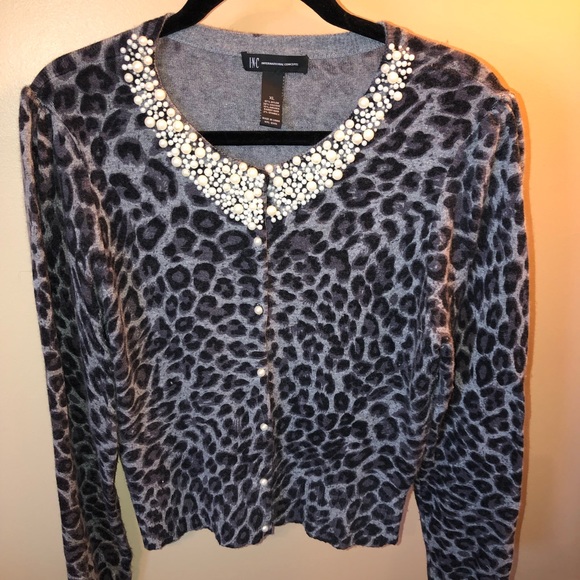 INC International Concepts Sweaters - Beaded Sweater